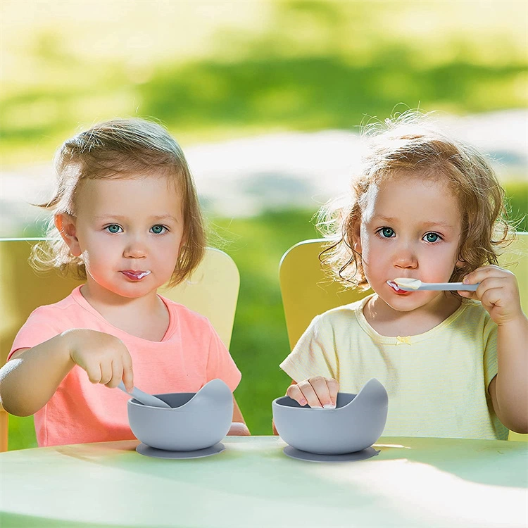baby spoons and bowls